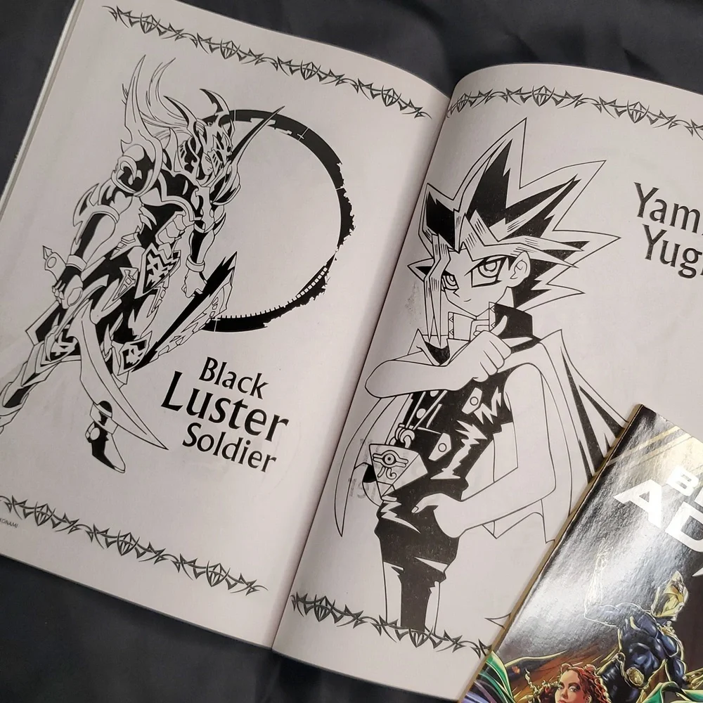 Black Adam & Yu-Gi-Oh! Coloring and Activity‎ Book Set